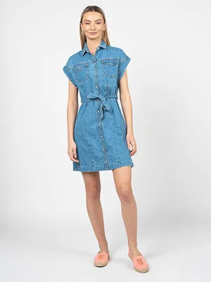 Obrázok produktu pre Pepe Jeans Kleid "Clover" - PL953090 | Clover - Blau- Größe: S(EU)