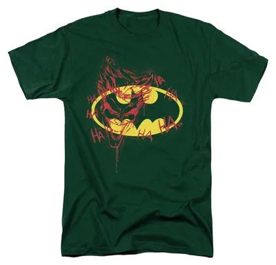 Immagine prodotto di Maglietta Batman, unisex, per uomo/donna, modello TV34994 (XXL), colore verde scuro
