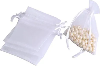 Produktbild von Famanu Organza-Säckchen 50 Stück - Geschenkverpackung - 40 x 60 cm