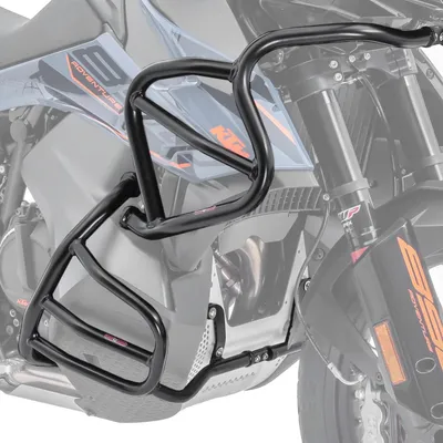 Zdjęcie produktu dla Zestaw zderzaków do KTM 790 Adventure / R 19-21 CLM górny i dolny, czarny