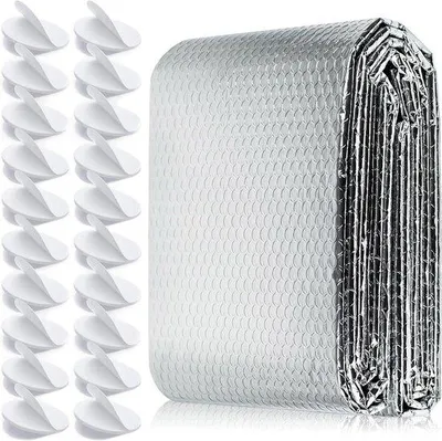 Produktbild von Warmte-Isolierende Radiator-Reflektorfolie - Thermische Dampbarrière - 0.6x3 Meter Radiator-Isolationsfolie