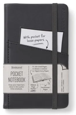 Immagine prodotto di Taccuino Bookaroo Journal Pocket A6 - Nero