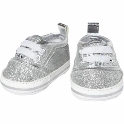 Produktbild von Heless GmbH Puppen-Glitzer-Sneakers, silber, Gr. 38-45 cm 4