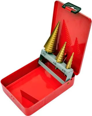 Produktbild von vidaXL Stufenbohrer Set