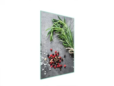 Image de Planche à découper en verre 35x52 Épices