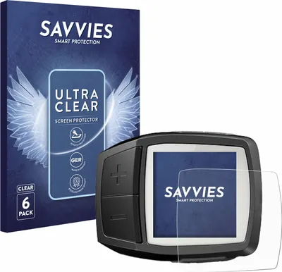 Produktbild von 6x Für Bosch Purion Schutzfolie Savvies Displayschutz Display Schutz Folie Klar Transparent