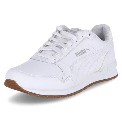 Produktbild von PUMA ST Runner v2, Uni, Erwachsener, Braun, Weiß, Einfarbig, Schnürverschluss, Gummi