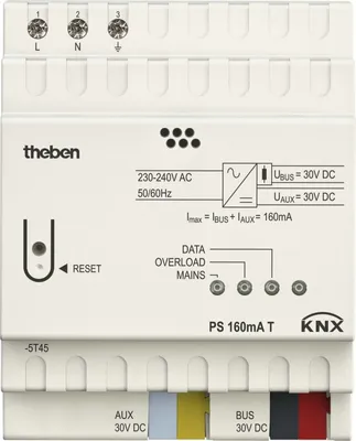 Produktbild von Theben Spannungsversorgung PS 160mA T KNX 9070956