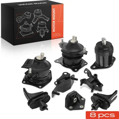 Image de Frankberg 3x Support moteur + 3x Support de boîte de vitesses + 2x Support de suspension avant pour Honda Accord VII CL CN 2.4