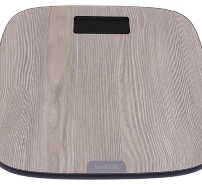 Produktbild von Tefal Origin PP1600, Elektronische Personenwaage, 160 kg, 100 g, Holz, kg, Oval