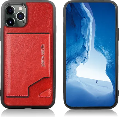Obrázok produktu pre Puzdro na zadnú stranu pre iPhone 12 Pro Max od Pierre Cardin – červené