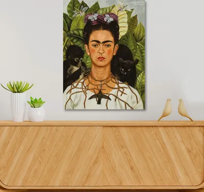 Obrázek produktu pro Wallity, KNV4397_5070 (50 x 70), Dekorativní malba na plátně, Pestrobarevné, 100 % plátno, 50 x 70 cm