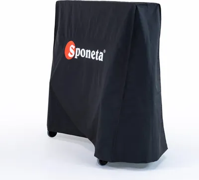 Produktbild von Sponeta Design-Abdeckhülle für klappbare Tischtennisplatten aus wetterfestem Polyester