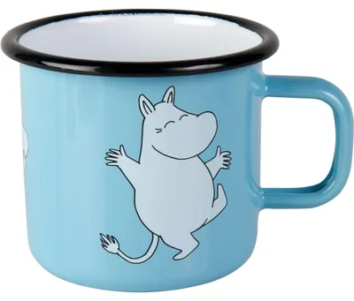 Produktbild von Muurla Mumins Retro Mumins Tasse  Emaille 0,25 l