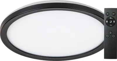 Productafbeelding van Rabalux 7774, Buitenplafonnière, Zwart, Wit, Kunststof, IP44, II, LED
