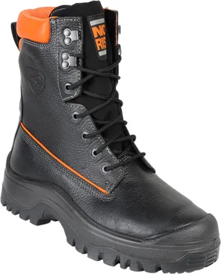 Image de Bottes anti-coupures NORISK NoRisk Bottes anti-coupures noir/orange Taille