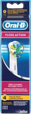 Produktbild von Oral-B Floss Action Aufsteckbürsten – 4 Stück