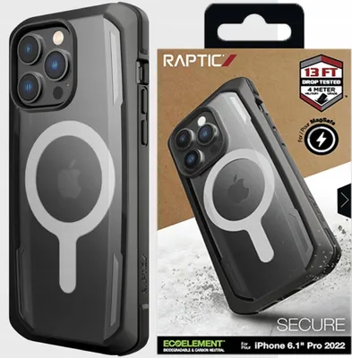 Immagine prodotto di Raptic X-Doria Custodia Sicura Etui Iphone 14 Pro Max Z Magsafe Pancerny Pokrowiec Czarny