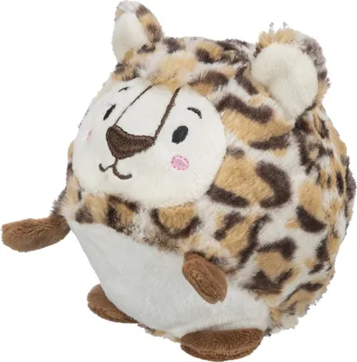 Obrázek produktu pro Trixie LEOPARD - plyšový míč se zvukem, 17 cm