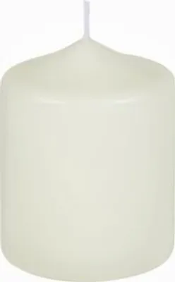 Produktbild von Premium Stumpenkerzen Elfenbein 100 x 80 mm, 1 Stück