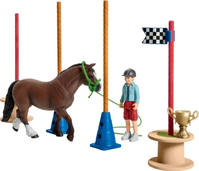 Obrázok produktu pre Schleich Farm World 42482 Preteky agility poníkov