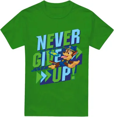 Produktbild von Paw Patrol - "Never Give Up" T-Shirt für Herren TV6728 (L) (Irisches Grün)