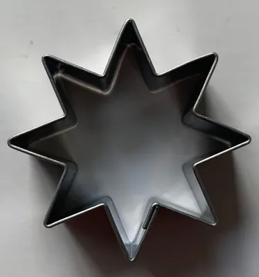 Obrázek produktu pro vykraj.cukroví HVĚZDA 8cípá 40mm nerez