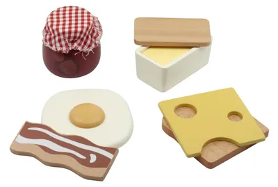 Produktbild von Sebra Holz-Frühstücksset | Spielzeug