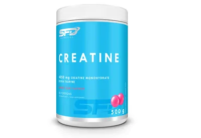 Produktbild von SFD Creatine 500g Blasengummi Kreatin Muskeln Kreatinmonohydrat