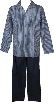 Immagine prodotto di Pigiama uomo cotone manica lunga aperto con bottoni RAGNO articolo N20702, 5-QUINTA (EU L - F 4 - USA M - GB 36), Cotone 100%