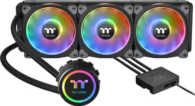 Obrázek produktu pro Thermaltake Floe DX RGB 360 TT Premium Edition, Kapalinový chladič typu vše v jednom, 14 cm, Černá