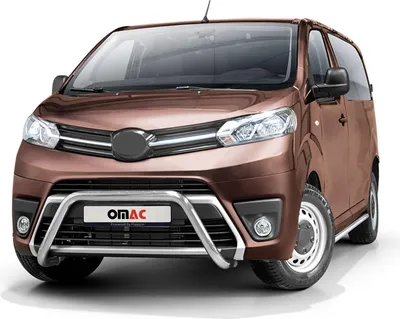Produktbild von Frontbügel Frontschutzbügel für Toyota Proace 2016-2022 mit ABE Stahl Silber