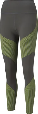 Produktbild von PUMA Train Seamless 7/8 Leggings Damen asphalt/yellow glow S