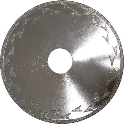 Produktbild von 110 mm verzinktes Diamant-Sägeblatt für Glas/Granit/Marmor, 110 x 22,2 mm