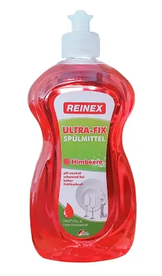 Produktbild von SPÜLMITTEL ULTRA-FIX Himbeere 500ml pH-tral Handspülmittel Geschirrspülmittel Geschirrreiniger Geschirr 9