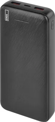 Powerbanka EMOS AlphaQ3, 20 000 mAh, 22,5 W, černá