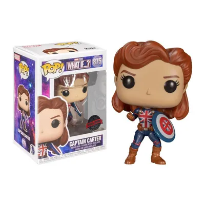 Obrázok produktu pre Funko POP! Čo keby kapitán Carter 875 Special Edition