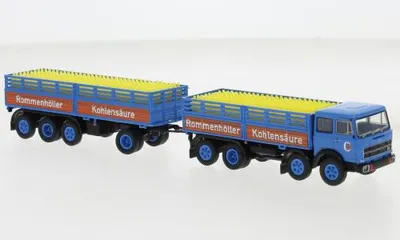 Produktbild von Brekina LKW Fiat 691 Hängerzug Rommenhöller (D) mit Ladegut 58538
