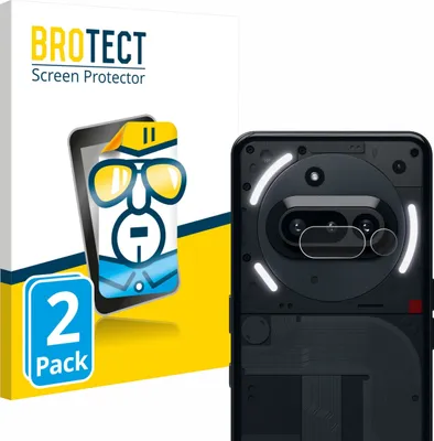 Produktbild von 2x Für Nothing Phone (3a) (NUR Kameraschutz) Schutzfolie BROTECT Displayschutz Display Schutz Folie Klar Transparent