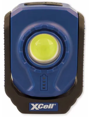 Produktbild von XCELL LED Arbeitsleuchte Work Pocket, 6 W, 360° schwenkbar mit Clip, aufladbar