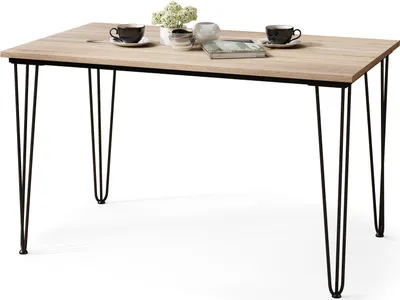 Produktbild von Design Esstisch Hairpin Esszimmer Tisch 120x75x70 cm