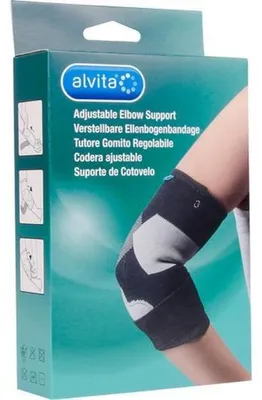 Produktbild von Ellenbogenbandage Gr.2, atmungsaktiv, komprimierend und stabilisierend