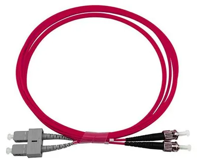 Immagine prodotto di BlueOptics SFP3233FU3MK Cavo in fibra ottica 3 m 2x SC 2x ST OM4 viola (SFP3233FU3MK)