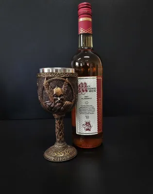 Produktbild von Geschenkset Kelch Thor inklusive Honigwein - klassisch lieblich