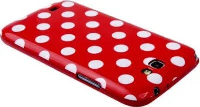 Image de Coque en TPU de protection pour téléphone portable Samsung Galaxy Note II N7100, couleur rouge