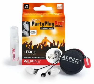 Productafbeelding van Alpine PartyPlug Pro Transparante gehoorbeschermers