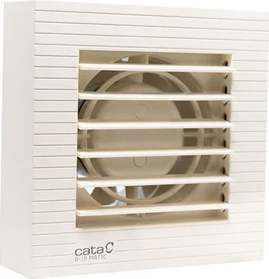 Produktbild von CATA B-10 MATIC T, Wand, Schlafzimmer, Weiß, Kunststoff, 98 m³/h, 10 cm