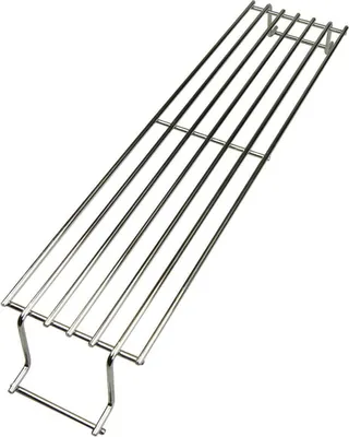 Produktbild von "Grillclub" Edelstahl Warmhalterost für Weber SPIRIT 200 Serie ab Baujahr 2013 / Knöpfe vorn