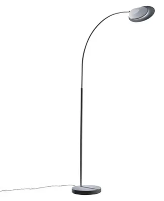 Obrázok produktu pre Oblúková moderná stojaca lampa Kovová biela LED 25W