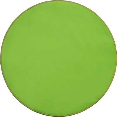 Produktbild von Primaflor Spielteppich SITZKREIS - Rund - Grün - 67cm - Viele Farben & Formen - Sitzunterlage für den privaten Gebrauch, Kitas & Schulen